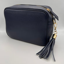 Load image into Gallery viewer, Leather 1 zip camera crossbody bag