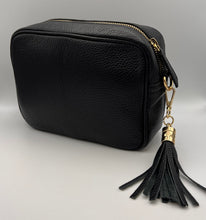 Load image into Gallery viewer, Leather 1 zip camera crossbody bag