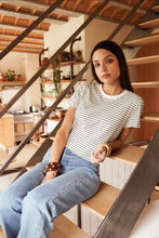 Load image into Gallery viewer, InApril 1986 breton cotton t-shirt
