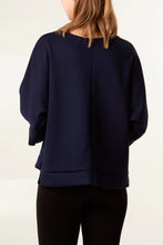 Load image into Gallery viewer, Plain wide sleeve sweatshirt
