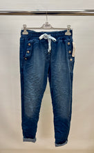 Load image into Gallery viewer, Denim joggers
