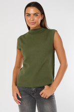 Load image into Gallery viewer, Sugarbabe herringbone knit tank top
