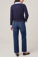 Load image into Gallery viewer, Cable knit collar cardigan
