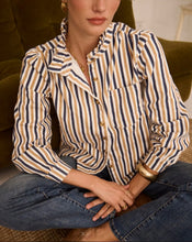 Load image into Gallery viewer, InApril 1986 cotton stripe overshirt
