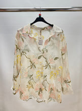 Load image into Gallery viewer, Cotton silk embroidered shirt
