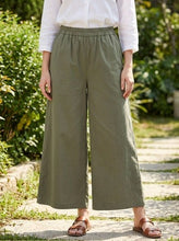 Load image into Gallery viewer, Sugarbabe cotton wide leg trouser
