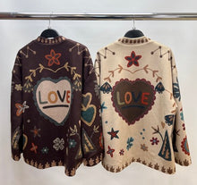 Load image into Gallery viewer, Suedette love jacket
