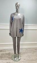 Load image into Gallery viewer, Voyelles denim star loungewear
