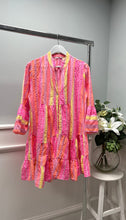 Load image into Gallery viewer, Embroidered broderie cotton tunic
