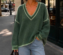 Load image into Gallery viewer, Pinka contrast jumper
