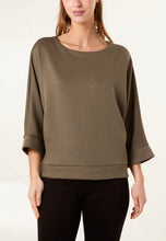 Load image into Gallery viewer, Plain wide sleeve sweatshirt
