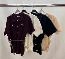 Load image into Gallery viewer, Moocci knit belt top
