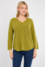 Load image into Gallery viewer, Soft knit v-neck jumper
