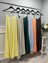 Load image into Gallery viewer, Cheesecloth strappy dress

