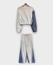 Load image into Gallery viewer, Premium denim detail tracksuit
