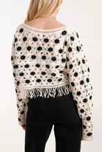 Load image into Gallery viewer, Crochet tassel top

