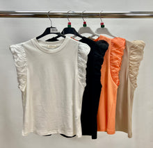 Load image into Gallery viewer, MC Lorene frill sleeve t-shirt
