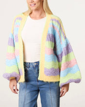 Load image into Gallery viewer, Multicolour knitted cardigan
