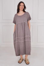 Load image into Gallery viewer, Sugarbabe stonewashed linen dress
