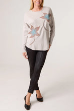 Load image into Gallery viewer, Soft knit leaf jumper

