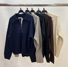 Load image into Gallery viewer, Premium zip up cardigan
