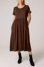 Load image into Gallery viewer, Plain jersey midi dress
