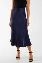 Load image into Gallery viewer, Plain satin skirt
