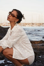 Load image into Gallery viewer, InApril1986 cotton embroidered shirt
