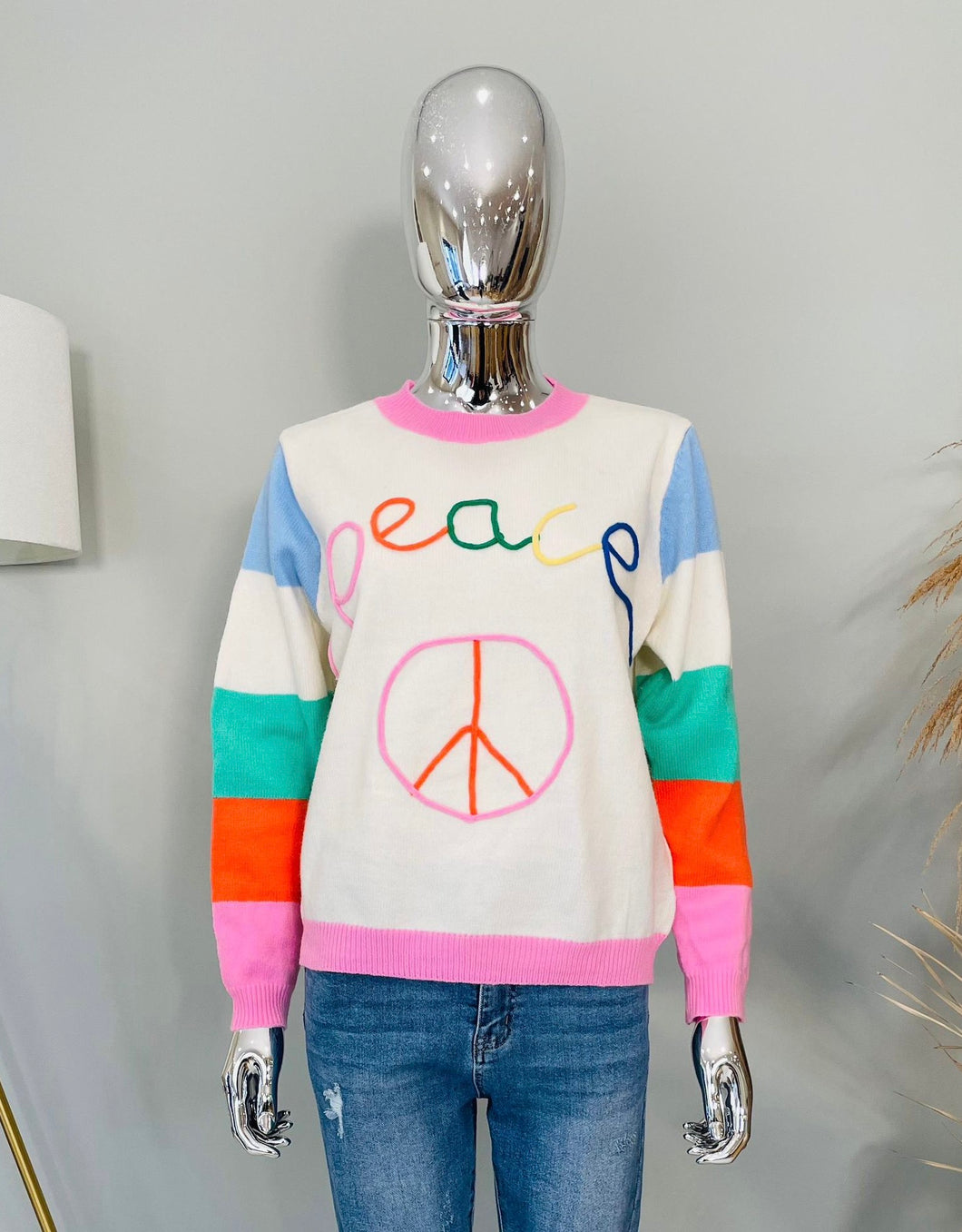 Peace soft knit jumper