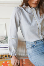 Load image into Gallery viewer, InApril 1986 pinstripe shirt
