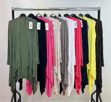 Load image into Gallery viewer, Plain jersey cardigan
