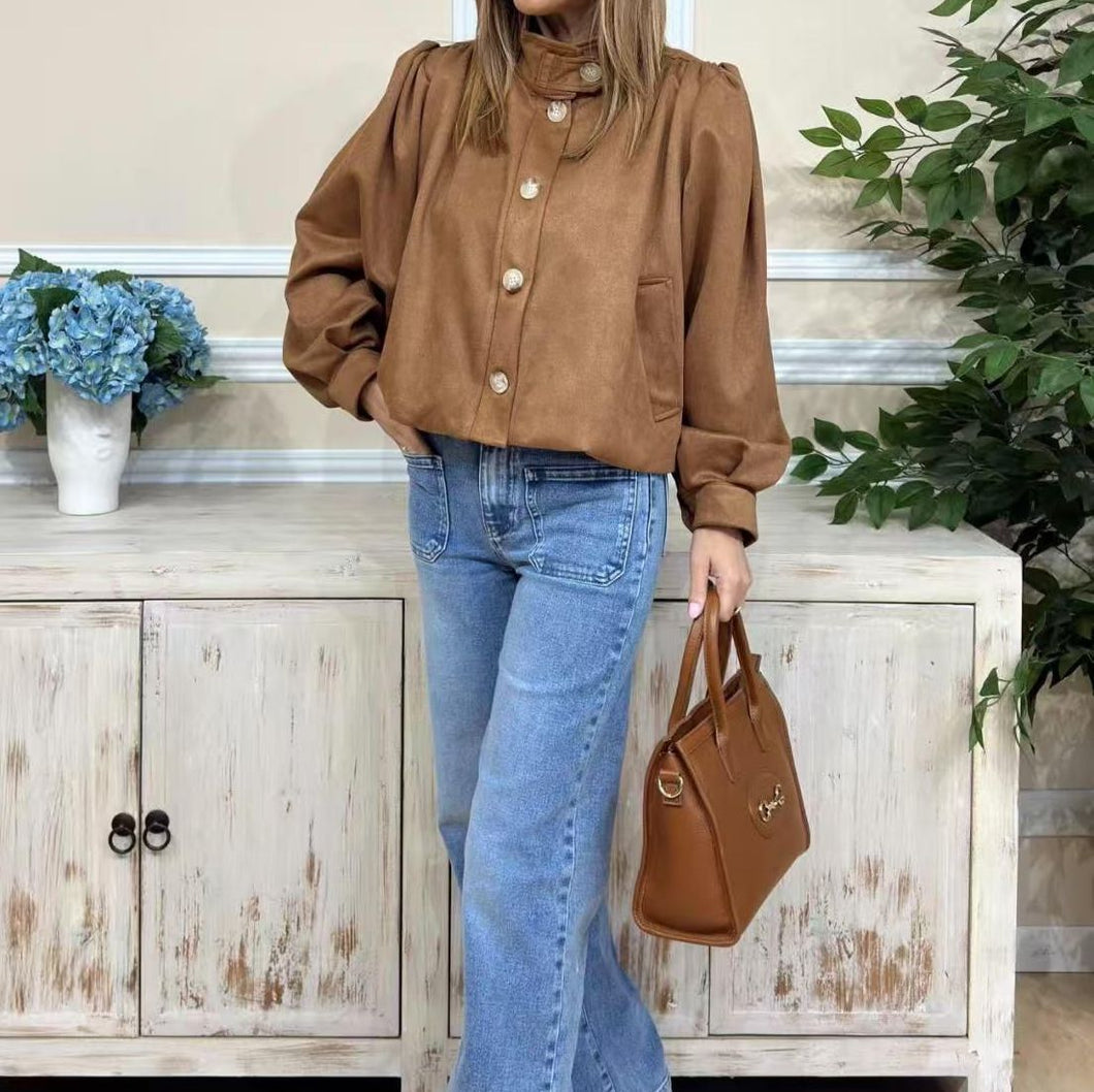 Suedette jacket