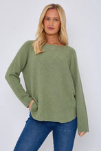 Load image into Gallery viewer, Soft knit round neck jumper
