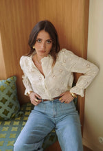 Load image into Gallery viewer, InApril 1986 broderie anglaise cotton shirt
