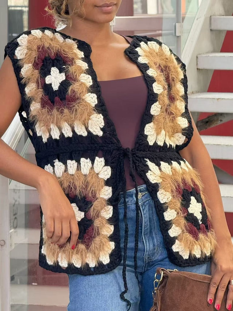 Crochet waistcoat