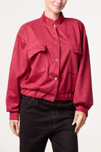 Load image into Gallery viewer, Suedette pocket jacket
