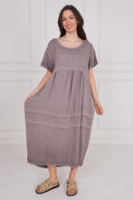Load image into Gallery viewer, Sugarbabe stonewashed linen dress
