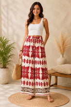 Load image into Gallery viewer, Printed wide leg trouser
