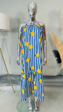 Load image into Gallery viewer, Lemon print cotton dress
