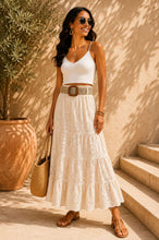 Load image into Gallery viewer, Broderie anglaise tiered skirt
