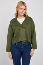 Load image into Gallery viewer, Premium collar button cardigan
