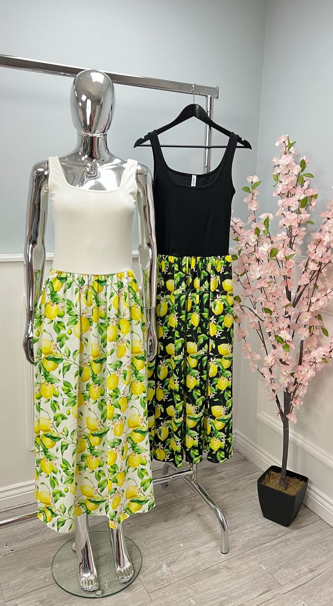 Ballerina lemon dress