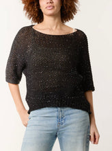 Load image into Gallery viewer, Sequin mesh knit jumper
