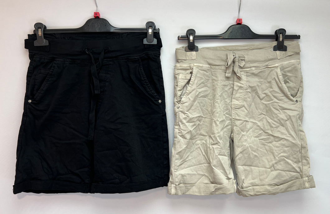 Melly cotton tie up shorts