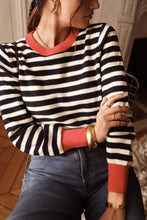 Load image into Gallery viewer, InApril1986 breton stripe jumper
