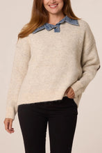 Load image into Gallery viewer, Weekend denim jumper

