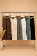 Load image into Gallery viewer, Broderie anglaise tiered skirt
