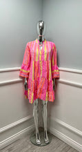 Load image into Gallery viewer, Embroidered broderie cotton tunic
