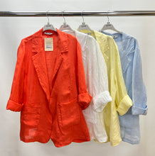 Load image into Gallery viewer, Linen blazer
