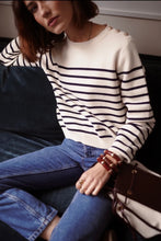 Load image into Gallery viewer, InApril 1986 breton stripe button jumper
